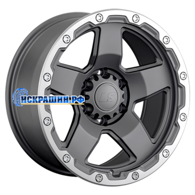 LS 9,5x18/6x139,7 ET5 D106,1 1371 MGML (конус, Колпак+лого)