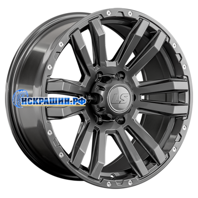 LS 9x18/6x139,7 ET15 D106,1 1339 GM (конус, Колпак+лого)