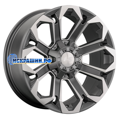 LS 9x18/6x139,7 ET20 D106,1 1366 MGMF (конус, Колпак+лого)