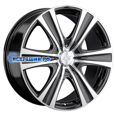 LS 9x20/6x114,3 ET35 D67,1 1370 BKF (конус, Колпак+лого)