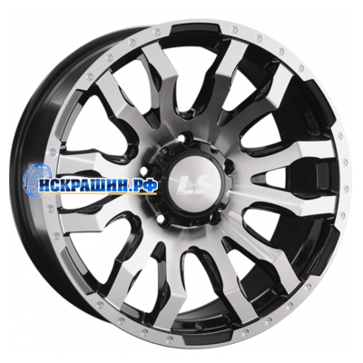 LS 9x20/6x139,7 ET20 D100,1 1294 BKF (конус, Колпак+лого)