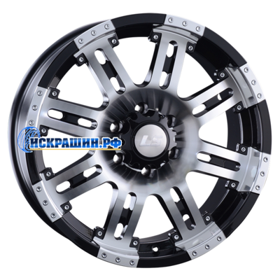 LS 9x20/6x139,7 ET20 D106,1 954 BKF (конус, Колпак+лого)