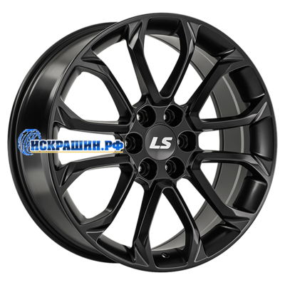 LS 9x22/6x139,7 ET30 D100,1 1378 BKS (конус, Колпак+лого)