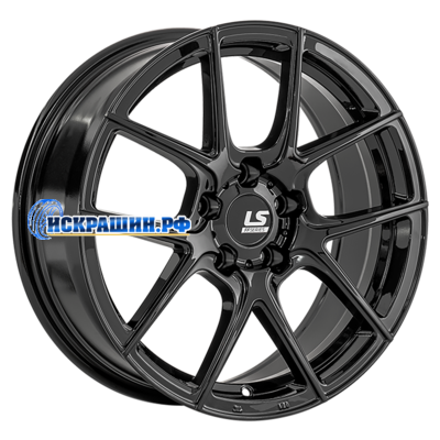 LS FlowForming 7,5x17/5x112 ET30 D66,6 RC06 BK (конус)