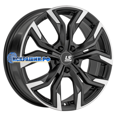 LS FlowForming 7,5x18/5x112 ET40 D66,6 RC92 BKSF (конус)