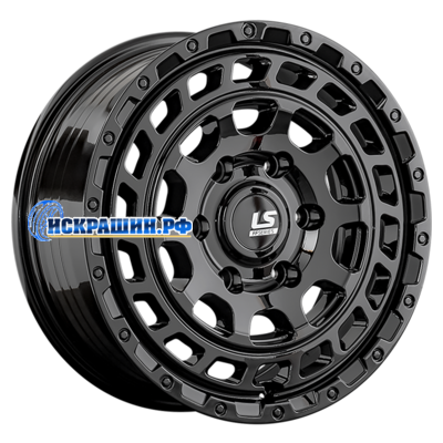 LS FlowForming 7x16/6x139,7 ET38 D67,1 RC89 BK (конус)