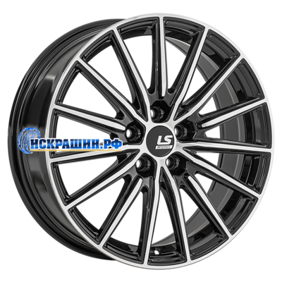 LS FlowForming 7x18/5x112 ET45 D57,1 RC93 BKF (конус)