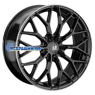 LS FlowForming 8,5x19/5x112 ET25 D66,6 RC69 BKL (конус)