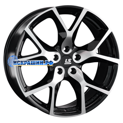 LS FlowForming 8,5x20/5x112 ET30 D66,6 RC12 BKF (конус)