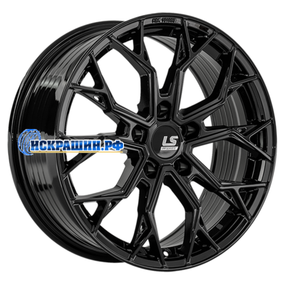 LS FlowForming 8x17/5x112 ET35 D66,6 RC108 BK (конус)
