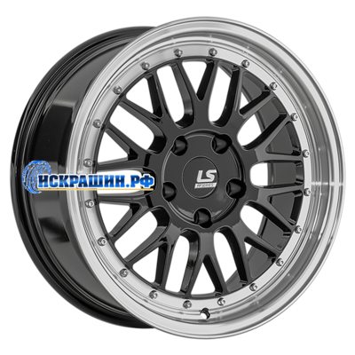 LS FlowForming 8x17/5x120 ET30 D72,6 RC102 BKL (конус)