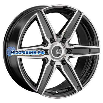 LS FlowForming 8x18/6x139,7 ET40 D75,1 RC62 BKF (конус)