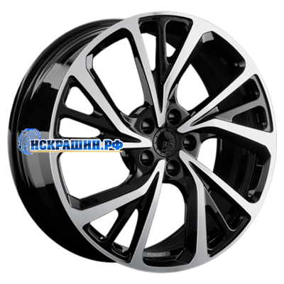 LS Forged 7,5x19/5x108 ET46 D63,3 LS FG22 BKF (конус, C570)