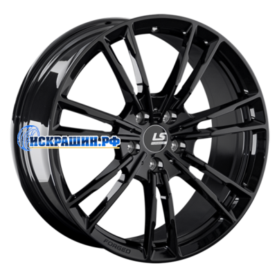 LS Forged 8x19/5x112 ET27 D66,6 LS FG06 BK (конус, C570)