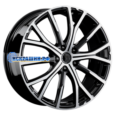 LS Forged 8x19/5x120 ET50 D72,6 LS FG21 BKF (конус, C570)
