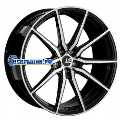 LS Forged 9,5x21/5x112 ET36 D66,6 LS FG01 BKF (конус, C570)