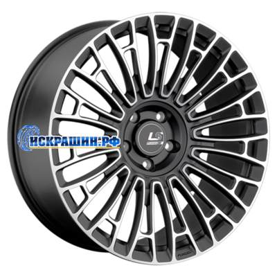 LS Forged 9,5x22/5x120 ET42 D72,6 LS FG25 MBF (конус, Колпак+лого)