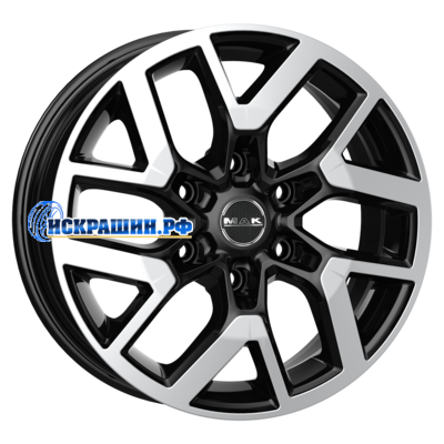 MAK 7,5x17/6x139,7 ET33 D100,1 Gravel Black mirror
