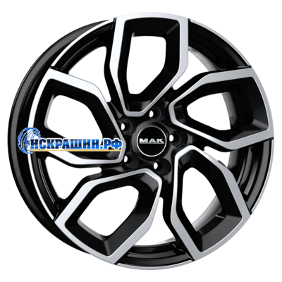 MAK 7,5x18/5x108 ET45 D65,1 Apollo Black mirror