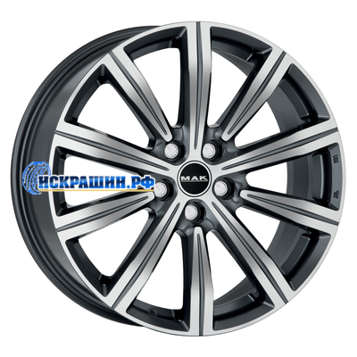 MAK 8,5x20/5x120 ET45 D65,1 Birmingham Gunmetal Mirror Face
