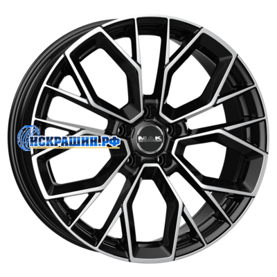 MAK 8x18/5x108 ET45 D72 Stilo Black mirror