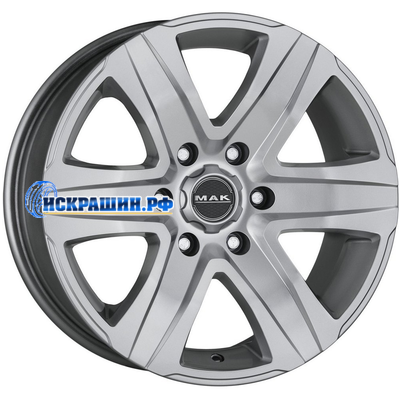 MAK 8x18/6x139,7 ET35 D67,1 Stone 6 Silver