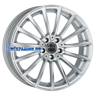 MAK 8x19/5x112 ET43 D66,6 Komet Silver