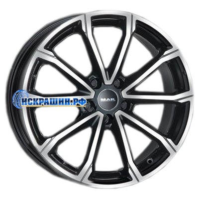 MAK 8x19/5x120 ET50 D64,1 DaVinci Black mirror