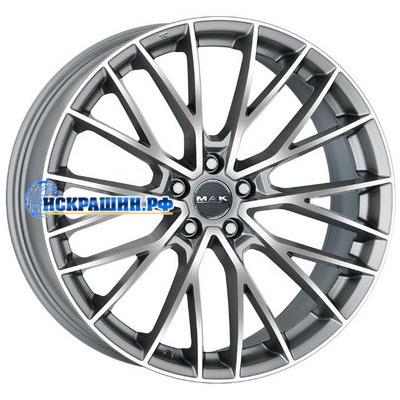 MAK 9x21/5x112 ET25 D66,45 Speciale Graphite Mirror Face