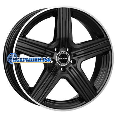 MAK 9x21/5x112 ET45 D66,6 Lewis Gloss Black Mirror Ring