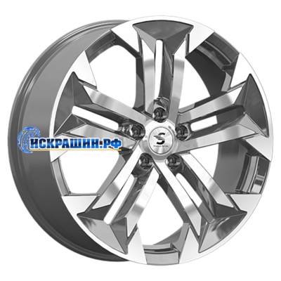 Premium Series 7,5x19/5x108 ET47 D60,1 КР015 (Jaecoo J7) Diamond Gloss Graphite