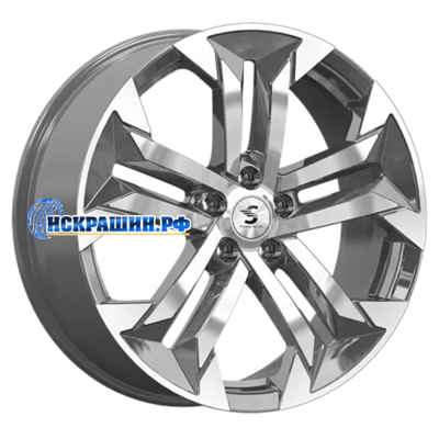 Premium Series 7,5x19/5x114,3 ET40 D64,1 КР015 (Haval F7/F7x) Diamond Gloss Graphite