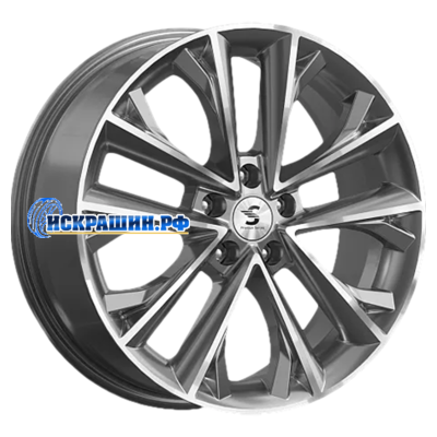 Premium Series 7x18/5x108 ET33 D60,1 КР012 (Tiggo 7 Pro) Diamond Gloss Graphite (4200017)