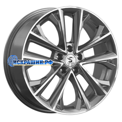 Premium Series 7x18/5x112 ET45 D57,1 КР012 (Karoq/Taos) Diamond Gloss Graphite