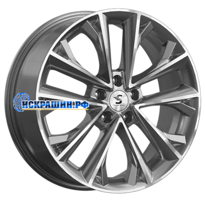 Premium Series 7x18/5x114,3 ET40 D64,1 КР012 (Haval F7/F7x) Diamond Gloss Graphite