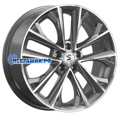 Premium Series 7x18/5x114,3 ET48,5 D67,1 КР012 (Sportage QL) Diamond Gloss Graphite