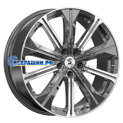 Premium Series 7x19/5x108 ET33 D60,1 КР013 (Tiggo 7 Pro) Diamond Gloss Graphite (4210017)