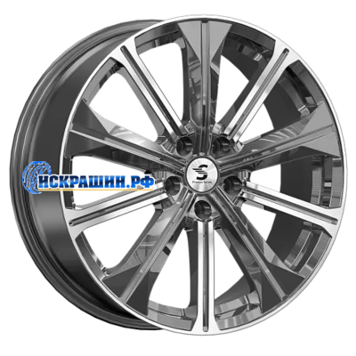 Premium Series 7x19/5x108 ET45 D60,1 КР013 (Tiggo 8 Pro) Diamond Gloss Graphite