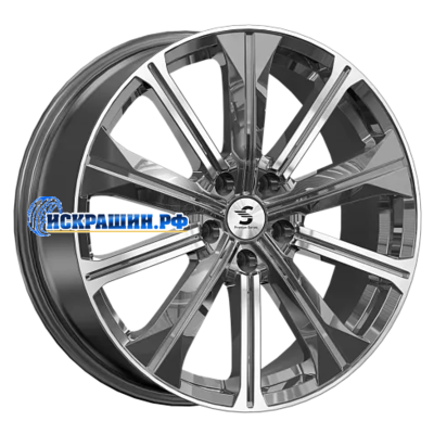 Premium Series 7x19/5x114,3 ET40 D66,6 КР013 (Haval Dargo) Diamond Gloss Graphite (4210917)