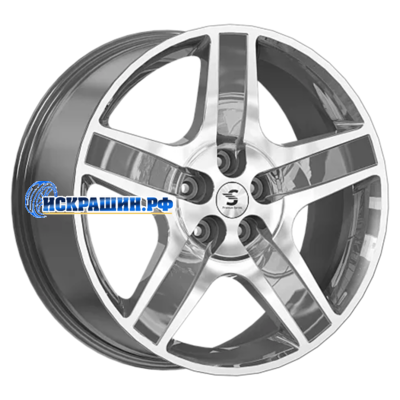 Premium Series 8,5x20/5x108 ET43 D60,1 КР008 (Jetour X90 Plus) Diamond Gloss Graphite