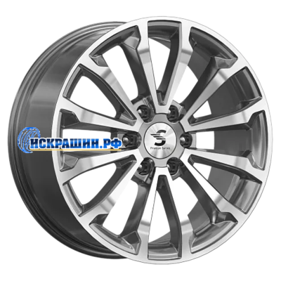 Premium Series 8,5x20/6x139,7 ET30 D77,9 КР006 (Patrol) Diamond Gloss Graphite (78876)