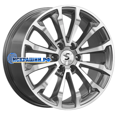 Premium Series 8,5x20/6x139,7 ET33 D100,1 КР006 (TANK 500) Diamond Gloss Graphite