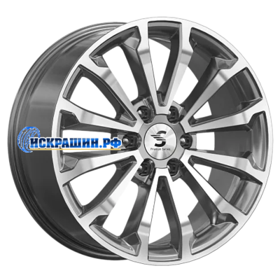 Premium Series 8,5x20/6x139,7 ET33 D75,1 КР006 (Haval H9) Diamond Gloss Graphite (78878)