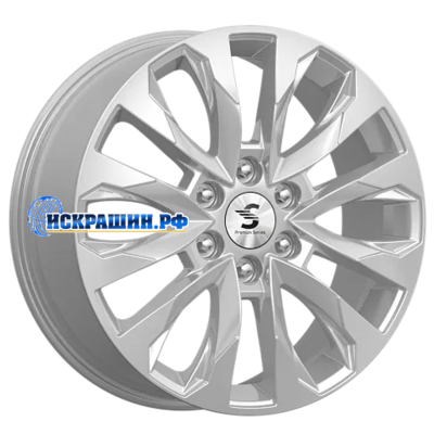 Premium Series 8x20/6x139,7 ET38 D67,1 КР007 (Pajero Sport) Elite Silver