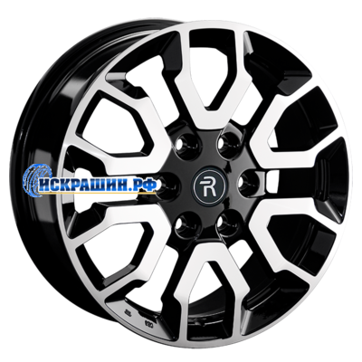 Replay 7,5x18/6x139,7 ET60 D95,1 TY379 BKF (пш, C570)