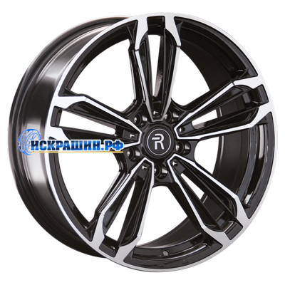 Replay 8x18/5x114,3 ET30 D60,1 LX174 BKF (конус, C570)