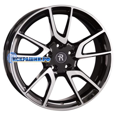 Replay 8x18/5x114,3 ET30 D60,1 LX187 BKF (конус, C570)