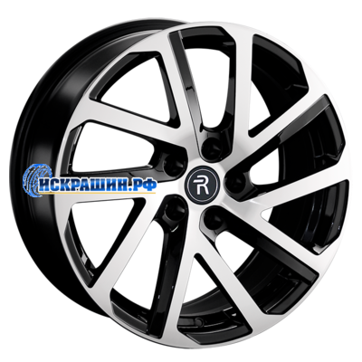 Replay 8x18/5x114,3 ET30 D60,1 LX208 BKF (конус, C570)