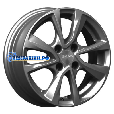 SKAD 5,5x14/4x100 ET35 D67,1 Ницца (КЛ287) Графит