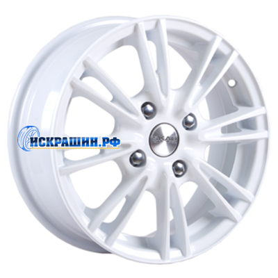 SKAD 5,5x14/4x100 ET39 D67,1 Пантера (КЛ109) Белый